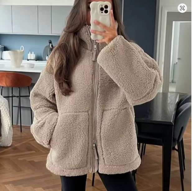 Women's Winter Coat Fleece Oversized Jacket 2