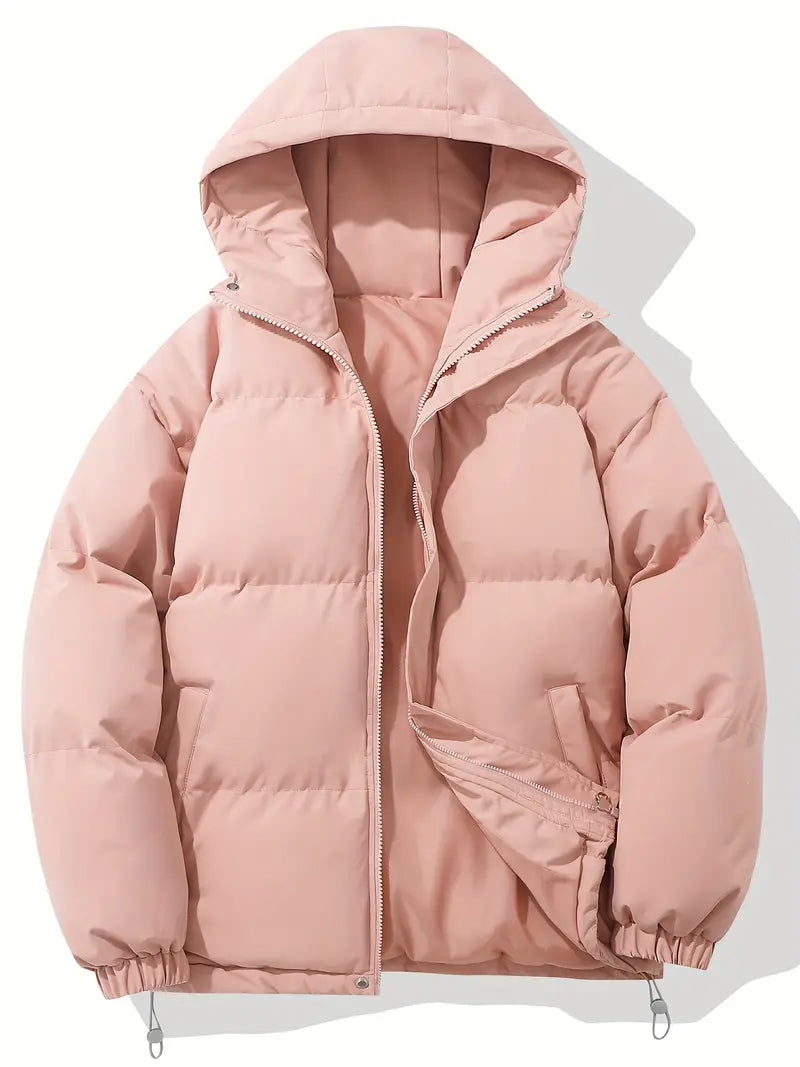 Women's Winter Coats Polyester Hooded Jacket 4