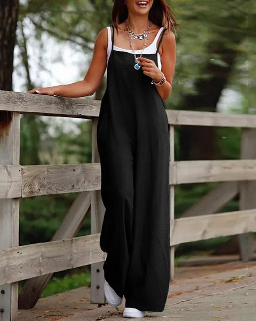 Women's - Jumpsuit - Casual - Formal Style - Ideal for Summer