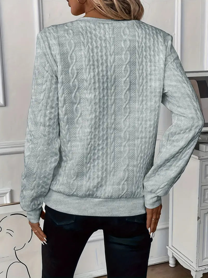 Women’s Zip-Up Jumper – Casual & Comfortable Knitwear