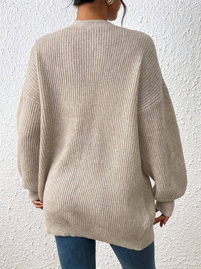 Casual Cotton Knitwear Cardigan for Women | Streetwear
