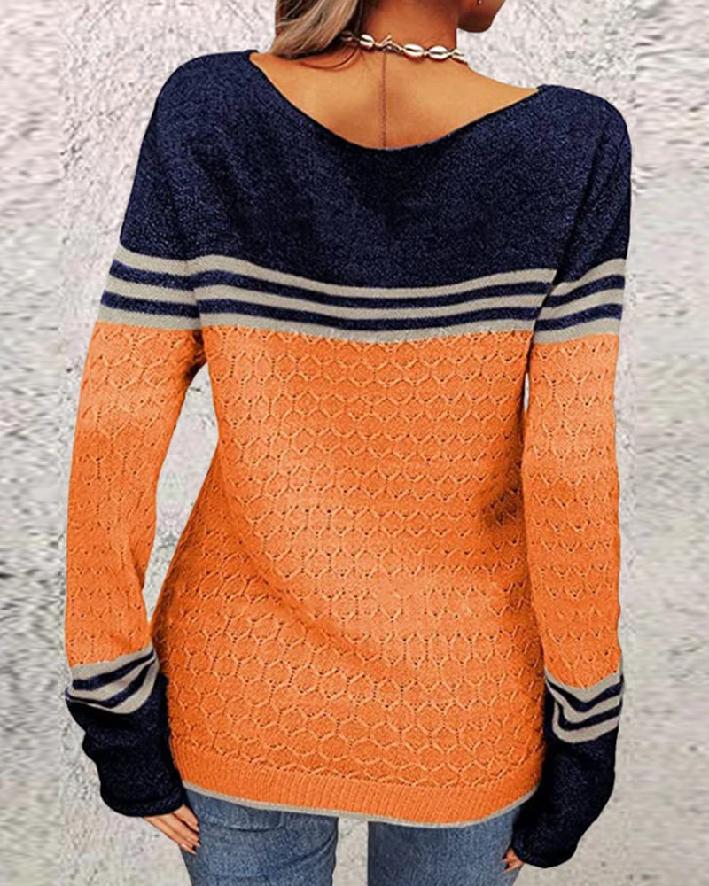 Casual Cotton Sweater With Different Colors For Women | Ideal for Autumn