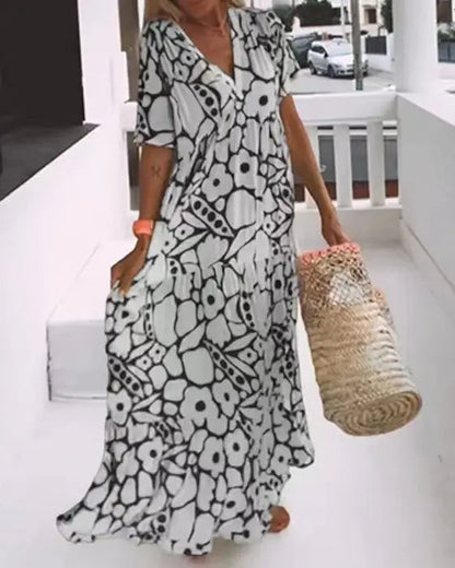 Women's - Maxi Dress - Boho - Modern Style - Ideal for Summer