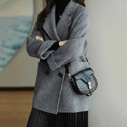 Elegant Women’s Stylish Overcoat | Classic Autumn & Winter Outerwear