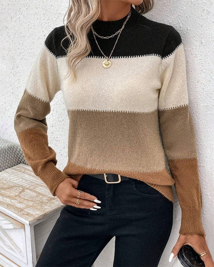 Women's Cozy Classic Knit Sweater – Timeless Comfort & Style