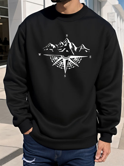 Casual Cotton Pullover Sweatshirt for Men | Great for Casual Days