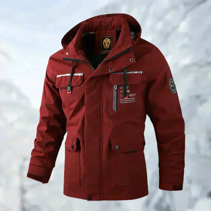 Elegant Men’s Comfortable Windbreaker & Waterproof Outdoor Jacket | Ideal for All Seasons