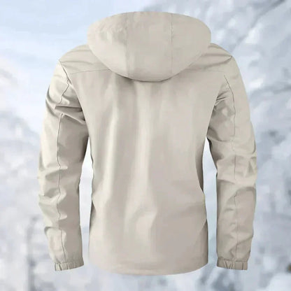 Elegant Men’s Comfortable Windbreaker & Waterproof Outdoor Jacket | Ideal for All Seasons