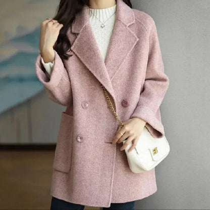 Elegant Women’s Stylish Overcoat | Classic Autumn & Winter Outerwear