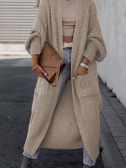 Casual Pocket Knitwear Cardigan for Women | Ideal for Everyday Wear