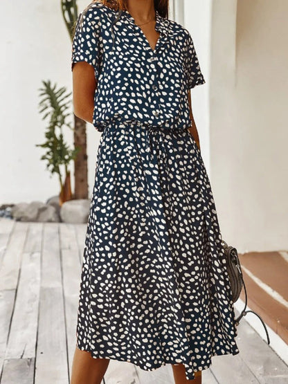 Women's - Midi Dress - Classic - High Performance Fabric - Ideal for Summer