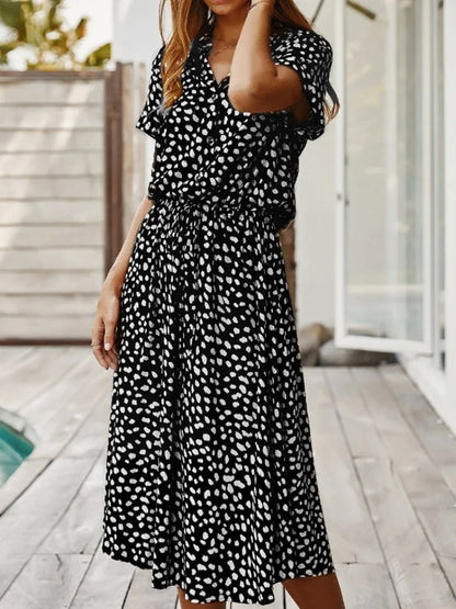 Women's - Midi Dress - Classic - High Performance Fabric - Ideal for Summer