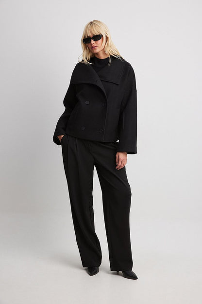 Elegant Wool Coat for Women | Luxurious Autumn & Winter Outerwear