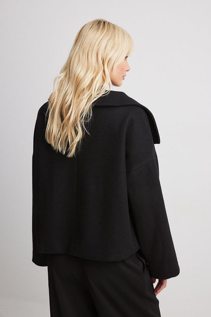 Elegant Wool Coat for Women | Luxurious Autumn & Winter Outerwear