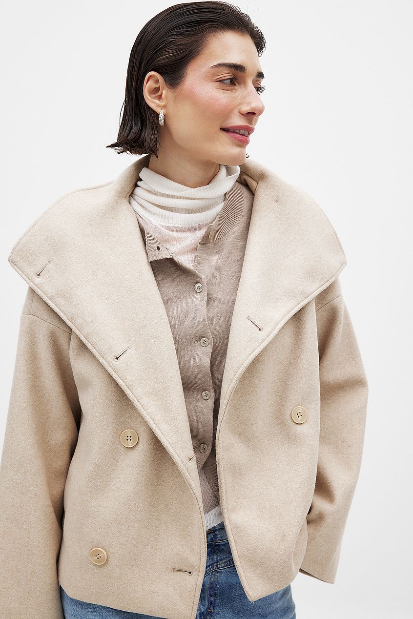 Elegant Wool Coat for Women | Luxurious Autumn & Winter Outerwear