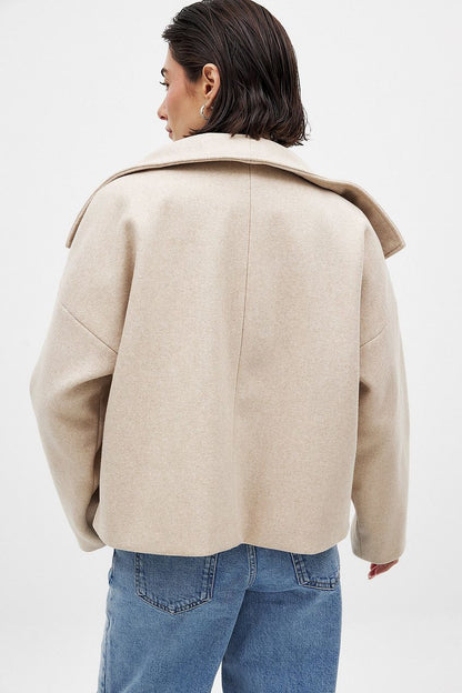 Elegant Wool Coat for Women | Luxurious Autumn & Winter Outerwear