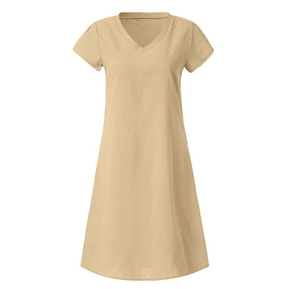 Women's - Midi Dress - Casual - Lightweight Modern Style - Ideal for Summer