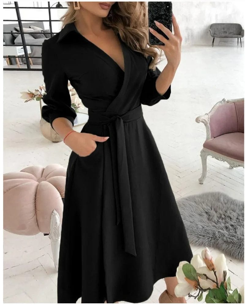 Women's - Elegant Midi Dress - for Women | Great for Formal Occasions