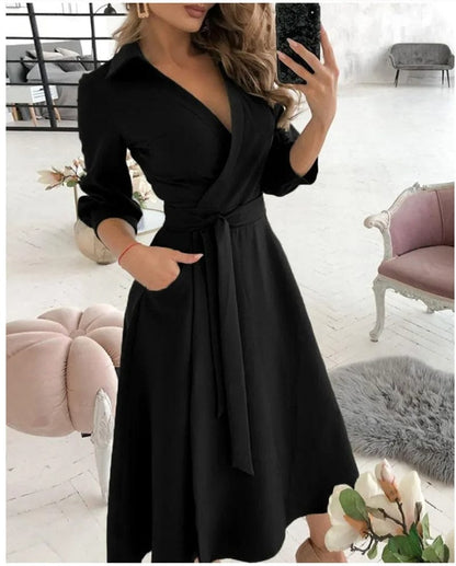 Women's - Elegant Midi Dress - for Women | Great for Formal Occasions