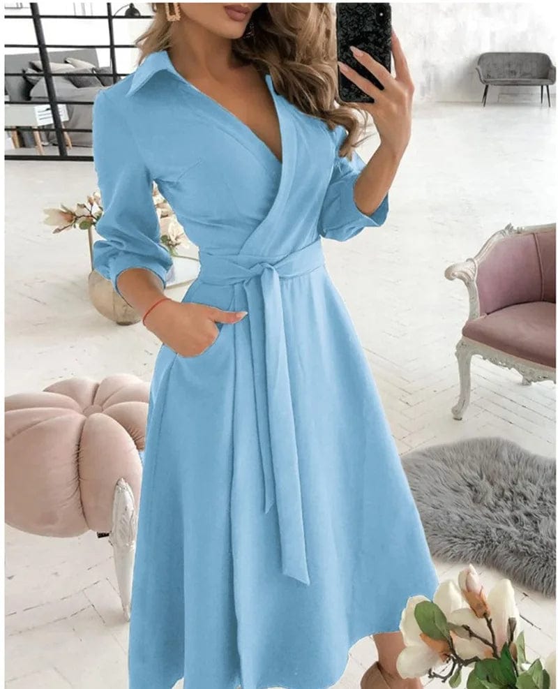 Women's - Elegant Midi Dress - for Women | Great for Formal Occasions