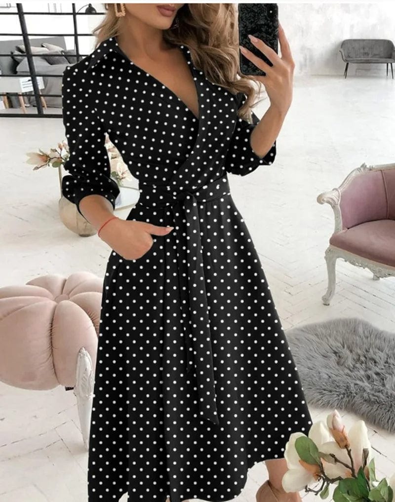 Women's - Elegant Midi Dress - for Women | Great for Formal Occasions