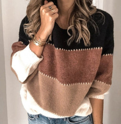 Women's Vintage Sweater – Comfortable Knit, Timeless Everyday Style