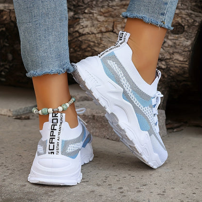 Casual Colorblock Knit Sneakers for Women | Great for Casual Days
