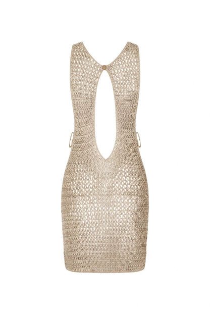 Women's Beach Dress Transparent Knit 9