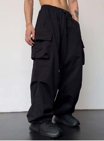 Baggy Wide Leg Cargo Pants | Great for Casual Days
