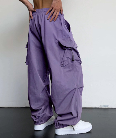 Baggy Wide Leg Cargo Pants | Great for Casual Days