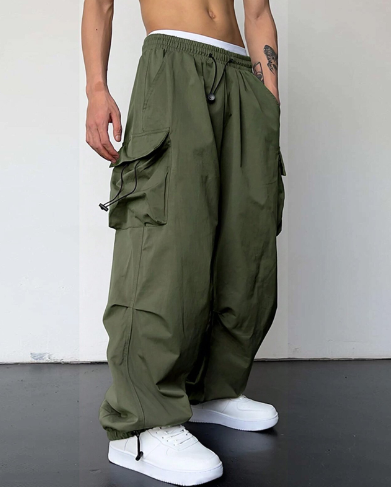 Baggy Wide Leg Cargo Pants | Great for Casual Days