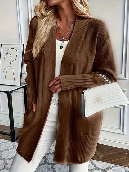 Elegant Women’s Casual Cardigan | Stylish Knitwear for Autumn & Winter