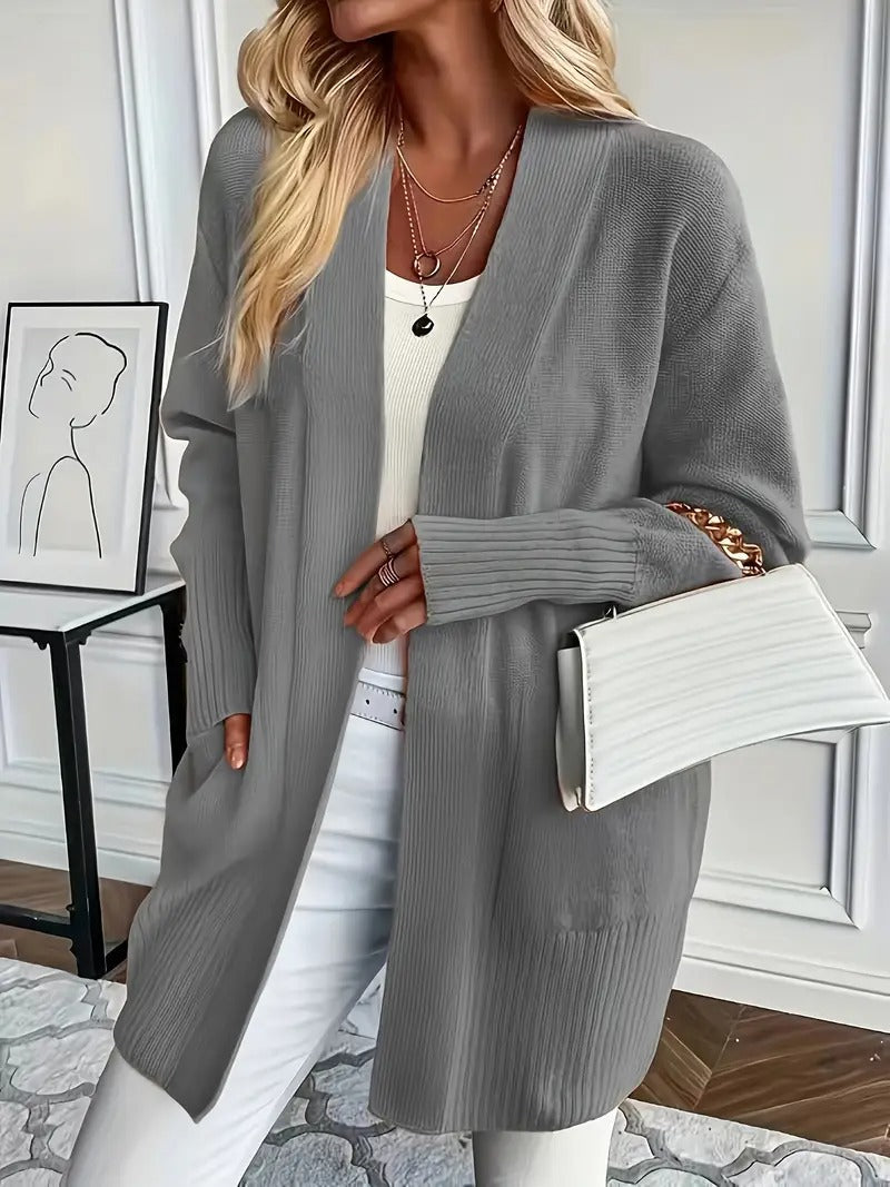 Elegant Women’s Casual Cardigan | Stylish Knitwear for Autumn & Winter
