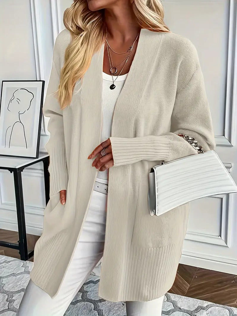Elegant Women’s Casual Cardigan | Stylish Knitwear for Autumn & Winter