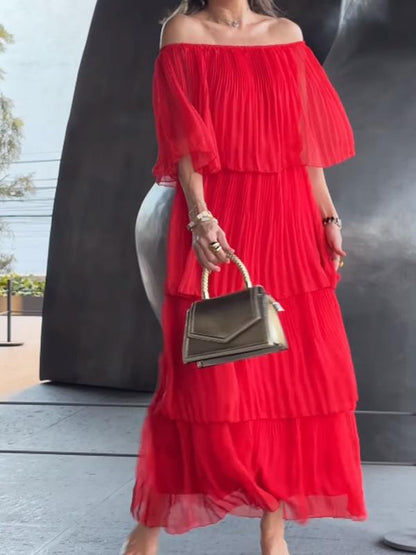 Women's - Maxi Dress - Elegant - Formal Style - For Formal Occasions