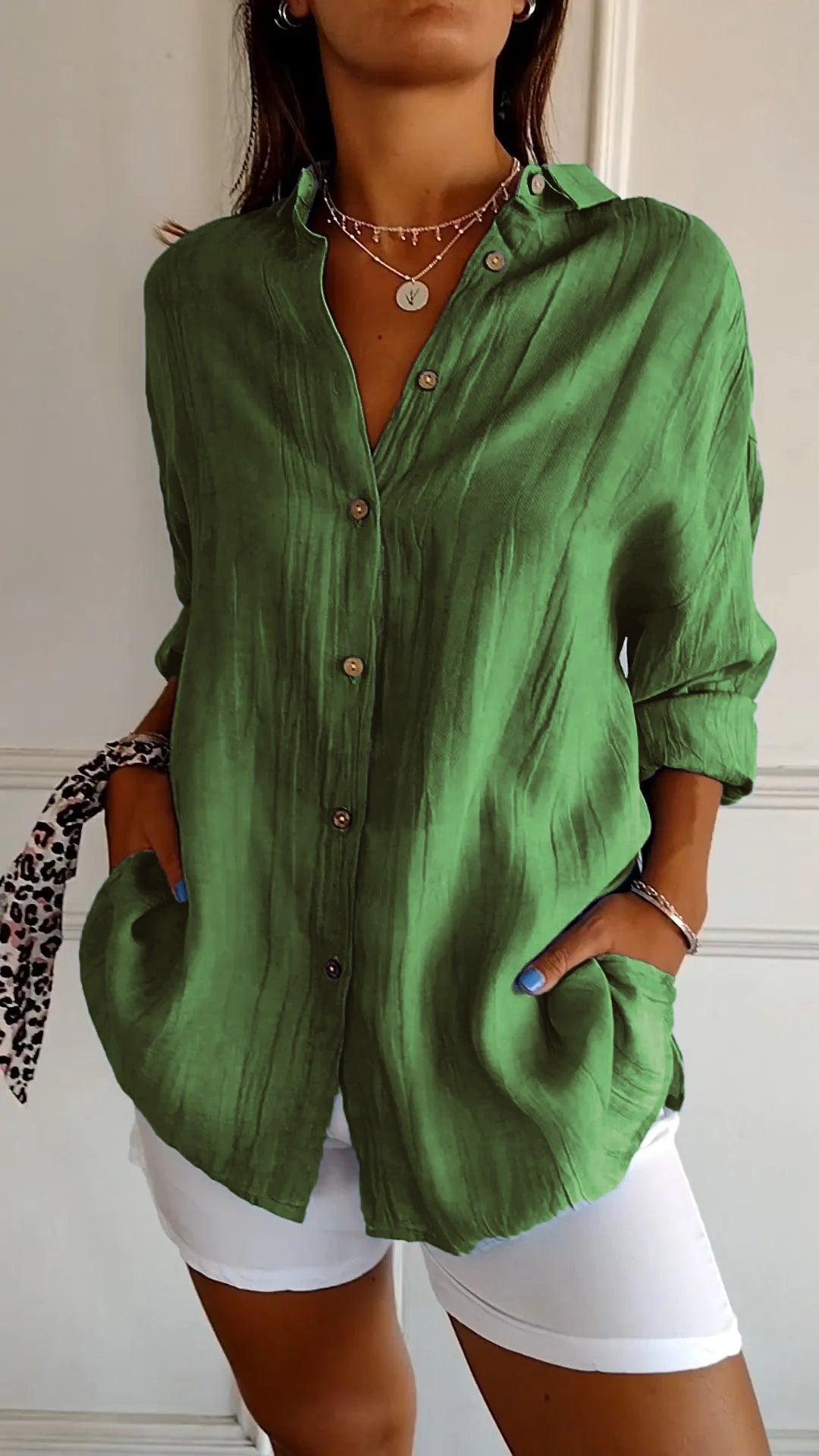 Women's - Striped Polo - Casual - For Everyday Use