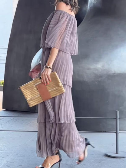 Women's - Maxi Dress - Elegant - Formal Style - For Formal Occasions