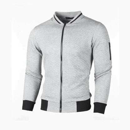 Men's -Sweater with Zipper - Sporty - - Ideal for Autumn/Winter