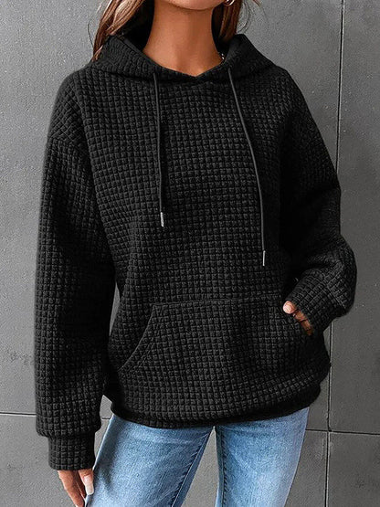 Casual Cotton Hoodie with Backprint for Women | Great for Casual Days
