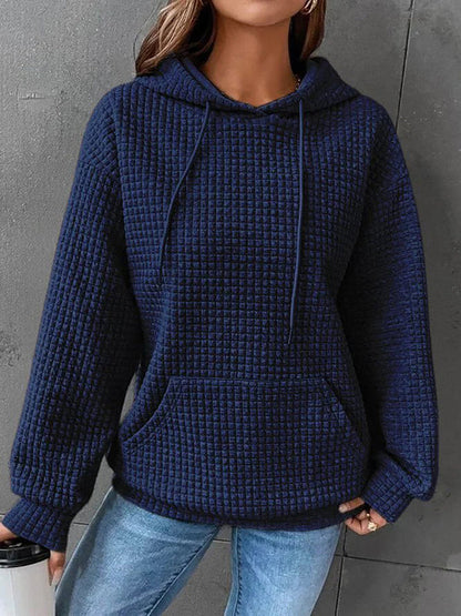 Casual Cotton Hoodie with Backprint for Women | Great for Casual Days