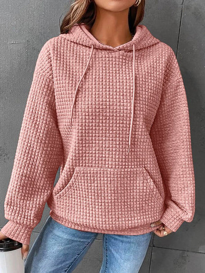 Casual Cotton Hoodie with Backprint for Women | Great for Casual Days