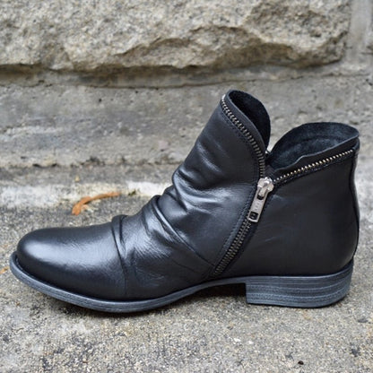 Casual Ankle Boots with Zipper and Heel for Women | Ideal for Autumn/Winter