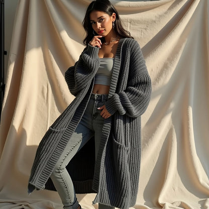 Relaxed Cotton Knit Sweater – Soft, Breathable & Made for Casual Comfort