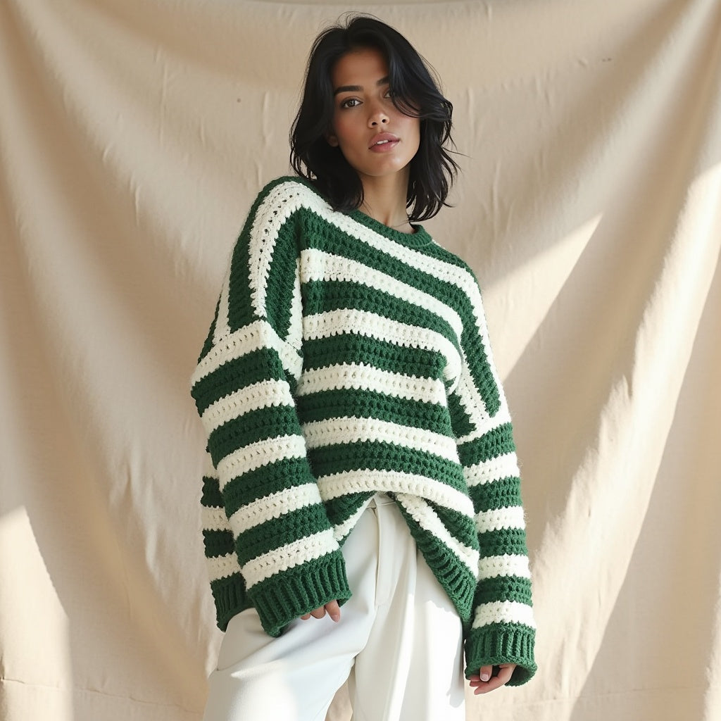 Mara Pullover Sweater – Soft Knit, Relaxed Fit & Timeless Everyday Style