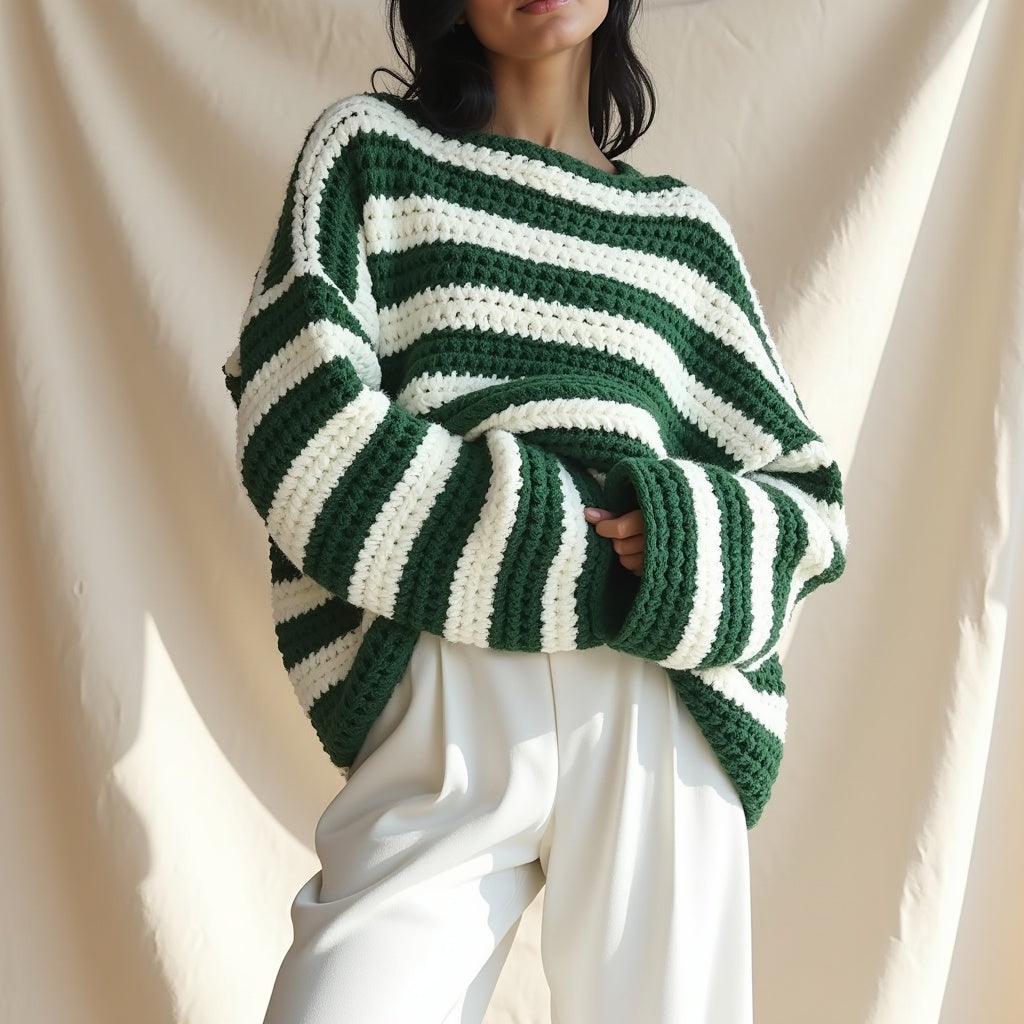 Mara Pullover Sweater – Soft Knit, Relaxed Fit & Timeless Everyday Style