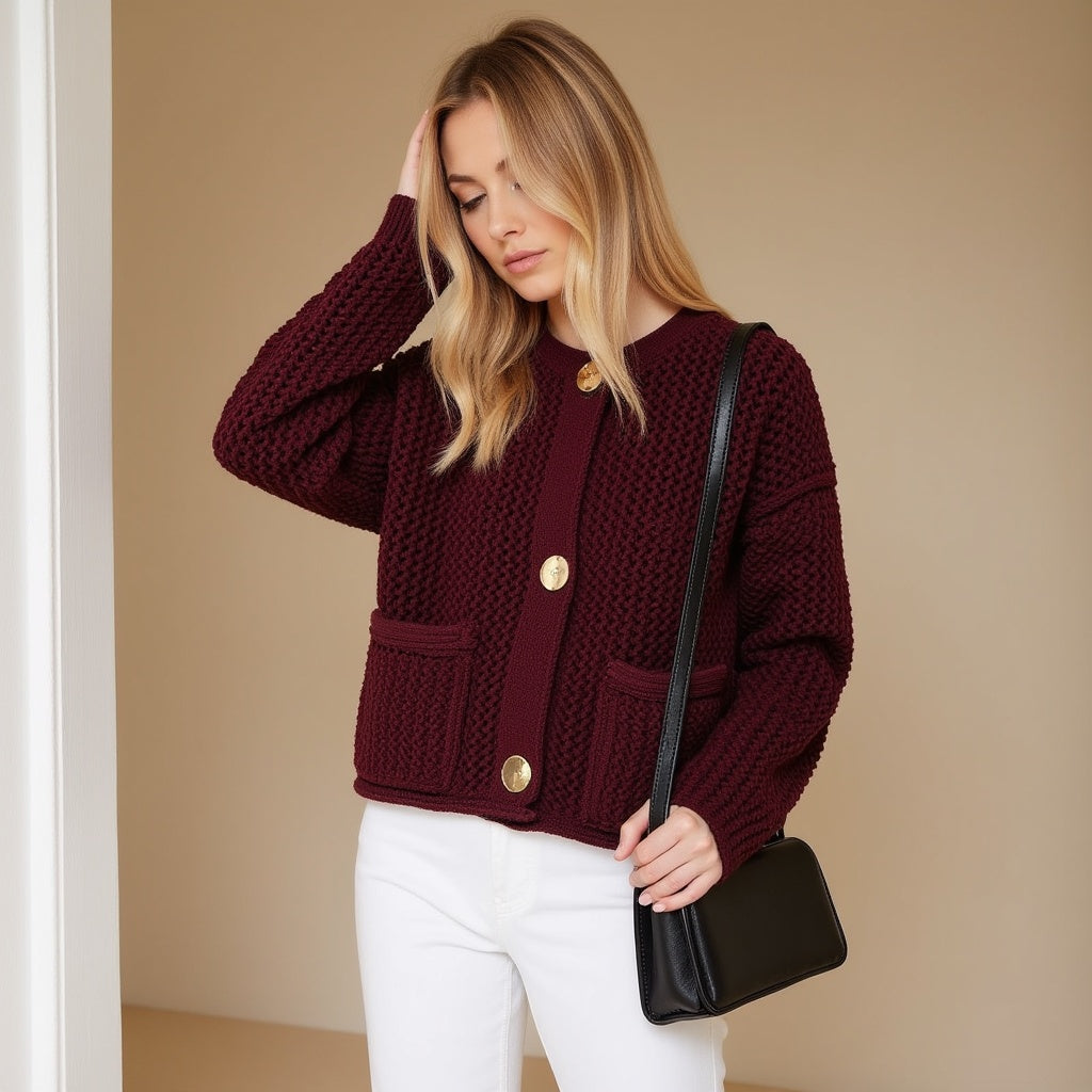 Women's Cardigan Soft Material 5