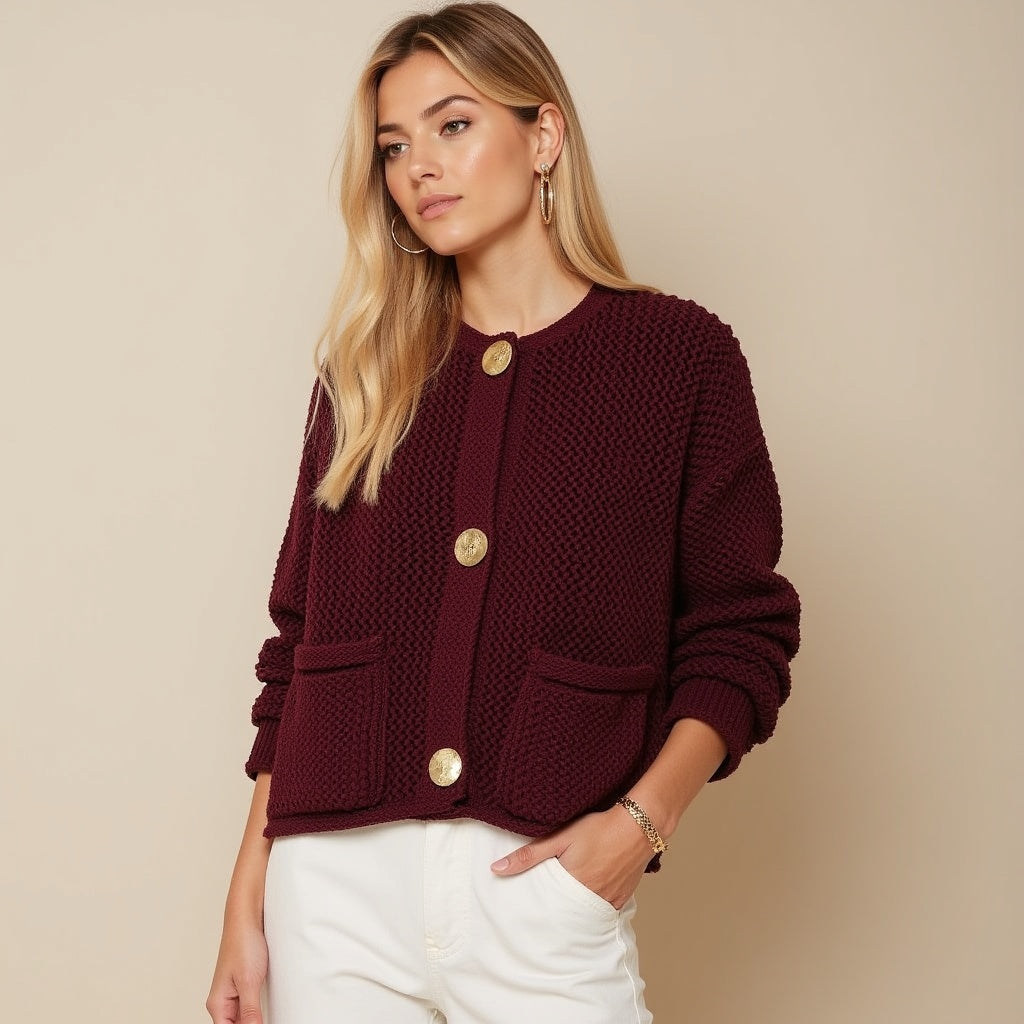 Women's Cardigan Soft Material 3
