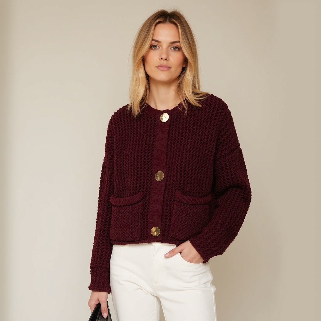 Women's Cardigan Soft Material 1