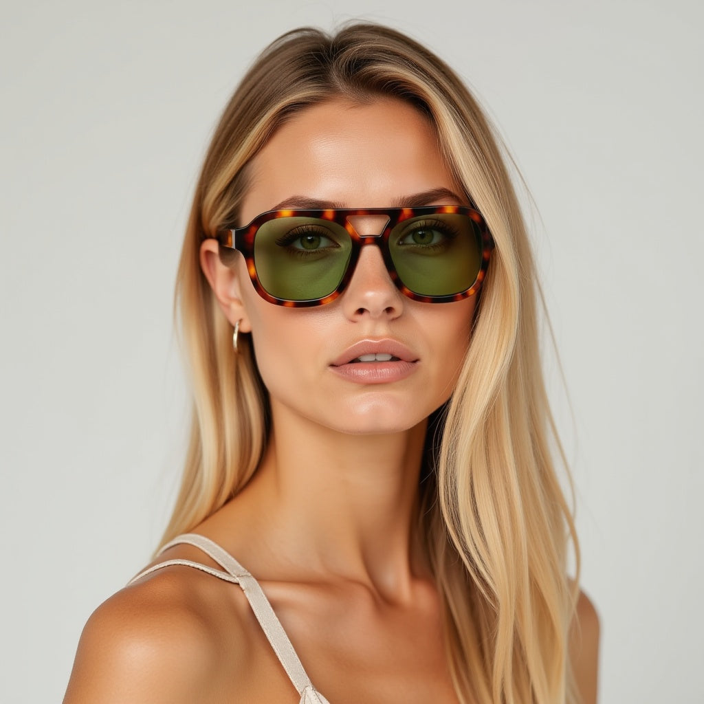 Women's Sunglasses Plastic with Polarized Lenses 9