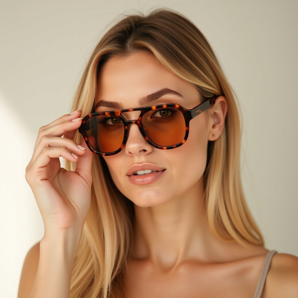 Women's Sunglasses Plastic with Polarized Lenses 6